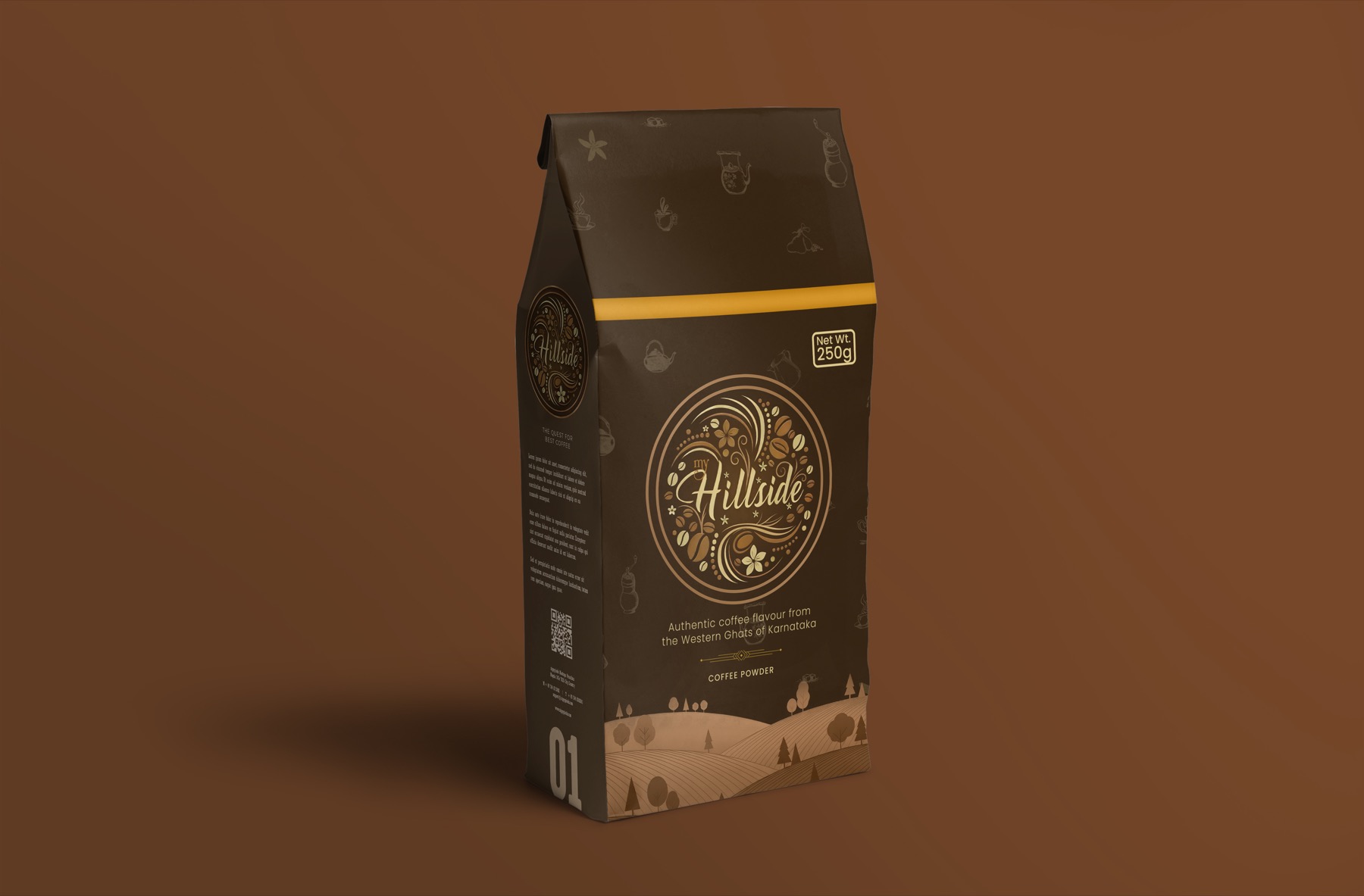 My Hillside premium coffee packaging